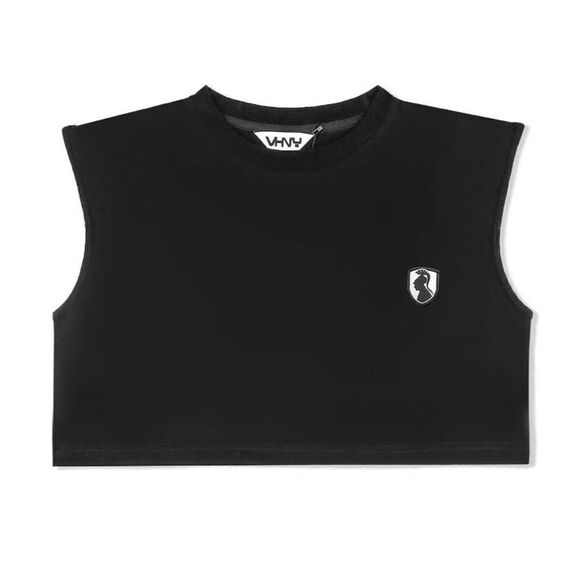 VHNY Vivienne Hu Shoulder Pad Crop Top - Picture 10 of 11